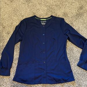 Women's Navy scrub Jacket